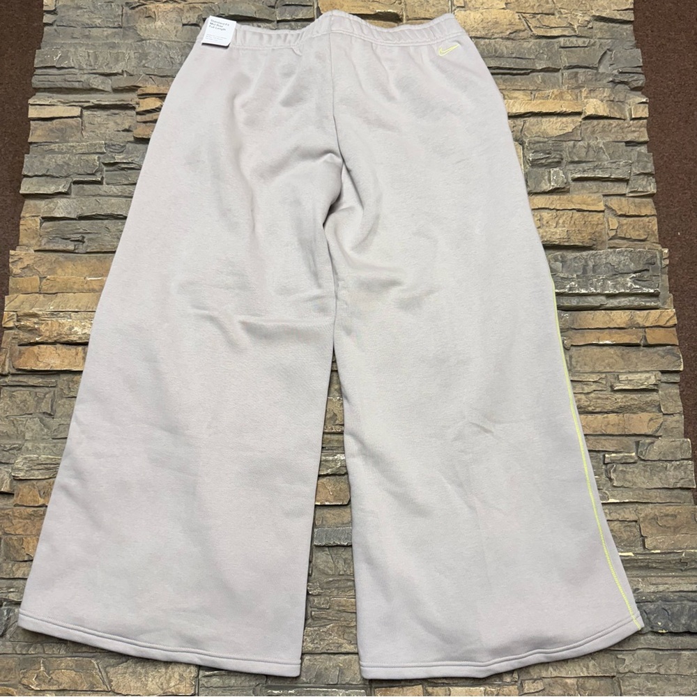 NEW Nike Sportswear Phoenix Fleece Sweatpants Women XL High Waisted WideLeg Gray - Picture 5 of 11